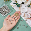 DICOSMETIC 140pcs 14 style Tibetan Style Alloy Tube Bails TIBE-DC0001-13-3