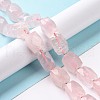 Natural Rose Quartz Beads Strands G-G765-24-5