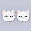Handmade Kitten Japanese Seed Beads X-SEED-T002-37A-2