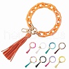 Chain Link Wristlet Keychain HJEW-SW00013-04-1