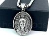 Stainless Steel Virgin Mary Pendant Necklaces for Men RA1635-2
