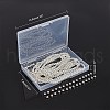 ARRICRAFT Electroplate Non-magnetic Synthetic Hematite Beads Strands G-AR0001-83B-7