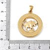 304 Stainless Steel Pendants STAS-C131-03G-07-3