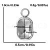 304 Stainless Steel Pendant Cabochon Settings PW-WG002AB-02-2