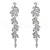 Alloy Rhinestone Tassel Dangle Earrings FS-WG3A30F-01-5