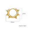 Stainless Steel Hoop Earrings for Men PW-WGCB245-01-2
