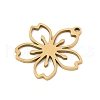 5Pcs 201 Stainless Steel Pendants STAS-K299-03B-G-2