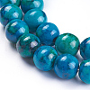 Synthetic Chrysocolla Beads Strands G-F647-02-B-01-3