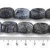 Natural Weathered Agate Beads Strands G-NH0047-B09-02-5