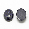 Synthetic Blue Goldstone Cabochons G-R415-30x40-34-2
