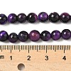 Natural Tiger Eye Beads Strands G-F591-18-6mm-5