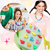 SOFPLATE 300G 2 Styles Plastic Beads FIND-SP0002-62-6