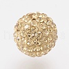 Czech Rhinestone Beads RB-F022-PP6-6mm-TB03-4