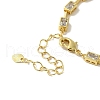 Rack Plating Brass Micro Pave Cubic Zirconia Necklaces NJEW-P308-01G-03-3