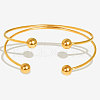 Stylish 304 Stainless Steel Bangles CR7463-2-3