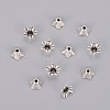 Tibetan Style Alloy Bead Caps K08T9042-1