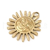 304 Stainless Steel Pendants STAS-D366-01I-G-2