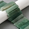 Natural Green Aventurine Beads Strands G-S386-D15-1