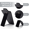 Foldable Velvet Slant Back Necklace Display Stands NDIS-WH0003-013-4