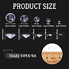 Cubic Zirconia Cabochons ZIRC-TA0001-03-5