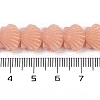 Synthetic Coral Dyed Carved Beads Strands CORA-K009-05A-04-4