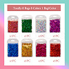 8 Bags 8 Colors Nail Art Glitter Sequins MRMJ-TA0001-29-4