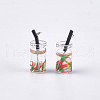 Glass Bottle Pendants CRES-N017-06A-2
