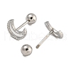 304 Stainless Steel Cartilage Earrings EJEW-B066-01B-P-2