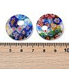 Handmade Millefiori Glass Pendants LAMP-G166-08A-3