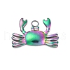 Ion Plating(IP) 304 Stainless Steel Pendants STAS-E182-08M-1