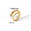 Stainless Steel Cuff Rings Fashion Jewelry for Women LV3247-10-1