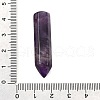 Natural Mixed Gemstone Pointed Pendants G-Q035-01-3