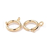 Eco-friendly Brass Spring Ring Clasps KK-D082-01D-G-2