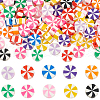 SUNNYCLUE 200Pcs 10 Colors Handmade Polymer Clay Beads CLAY-SC0001-80-1