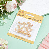 Beebeecraft 30Pcs Brass Tube Bails KK-BBC0015-14-6