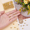 DICOSMETIC Brass Filigree Beads KK-DC0001-24-4