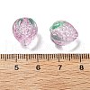 Handmade Lampwork Enamel Beads Strawberry LAMP-V001-05A-4