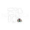 Acrylic Quilting Templates FIND-WH0420-37C-7