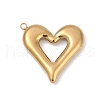 304 Stainless Steel Pendants STAS-S175-43G-G-1
