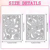 Carbon Steel Cutting Dies Stencils DIY-WH0309-2041-2