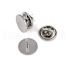 304 Stainless Steel Lapel Pin Backs STAS-P262-03P-05-2