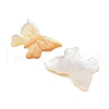 NaNatural Yellow Shell Carved Pendants SSHEL-I026-05-2