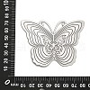 201 Stainless Steel Laser Cut Connector Charms STAS-Z116-04P-02-3