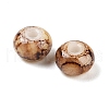 Opaque Spray Painted Glass Beads X1-GLAA-G118-01S-2