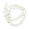 Transparent Electroplate Glass Beads Strands GLAA-T032-T6mm-C10-2
