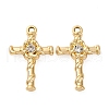 Alloy Rhinestone Pendants PALLOY-S052-06G-1