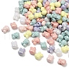UV Plating Opauqe Acrylic Beads OACR-B031-39-1