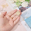 CHGCRAFT 60Pcs 6 Styles 316 Surgical Stainless Steel Earring Findings STAS-CA0002-20-3