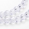 Transparent Glass Bead Strands X-GLAA-G013-10mm-72-3