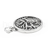 304 Stainless Steel Pendants STAS-G303-31AS-3